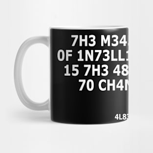 Intelligence Mug